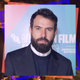 Left and right: Tom Cullen in Becoming Elizabeth (Photos: Starz); center: Cullen in 2019 (Photo: John Phillips/Getty Images for BFI)